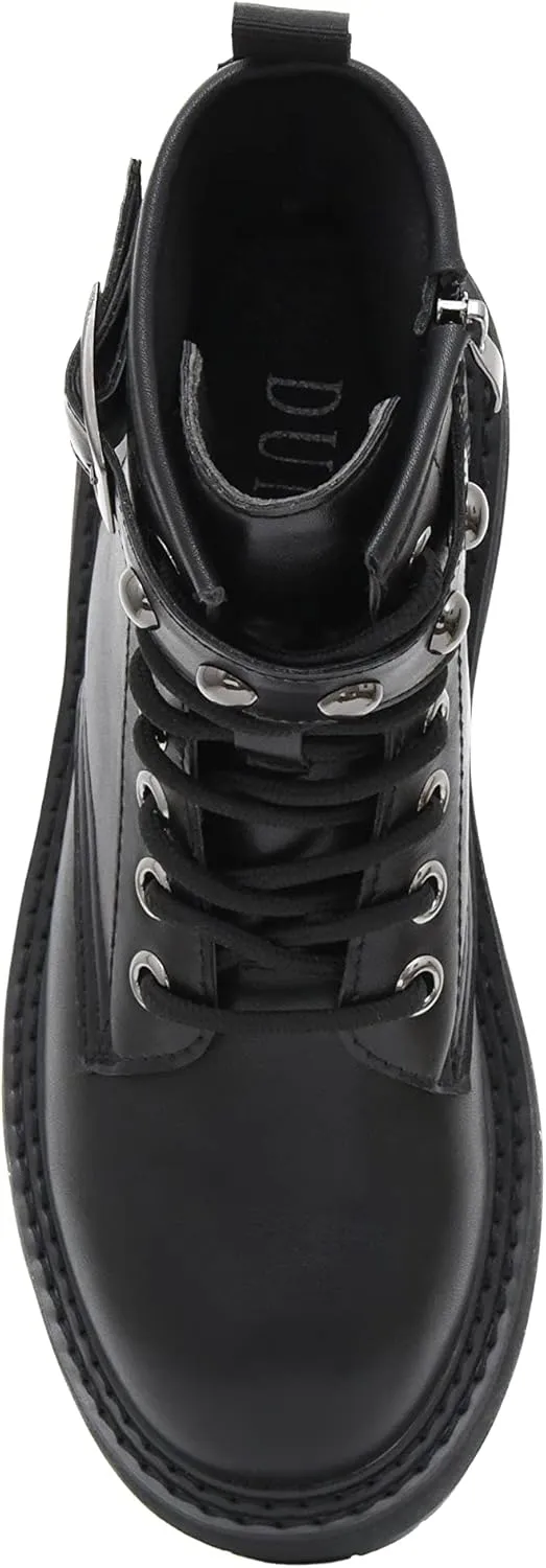 Dunes Women's Cisco Stud lace up boot  Memory Foam