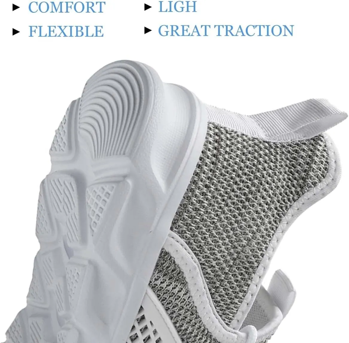 EGMPDA Womens Walking Shoes Slip On Tennis Athletic Runnings Sneakers Casual Fashion Lightweight for Work Travel Gym Sports