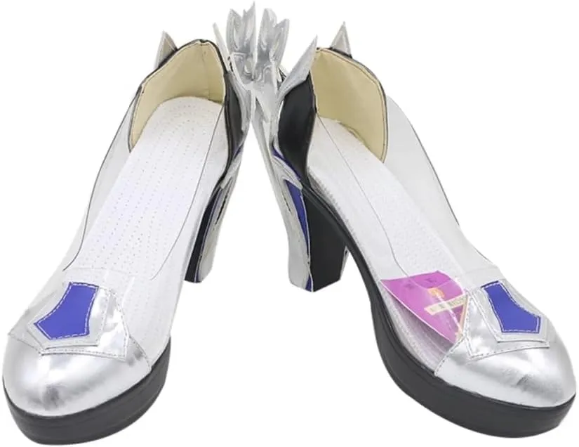 EULA Cosplay Shoes for Game Genshin Impact High Heel Cos Halloween Women Men Shoes Custom Made Anime