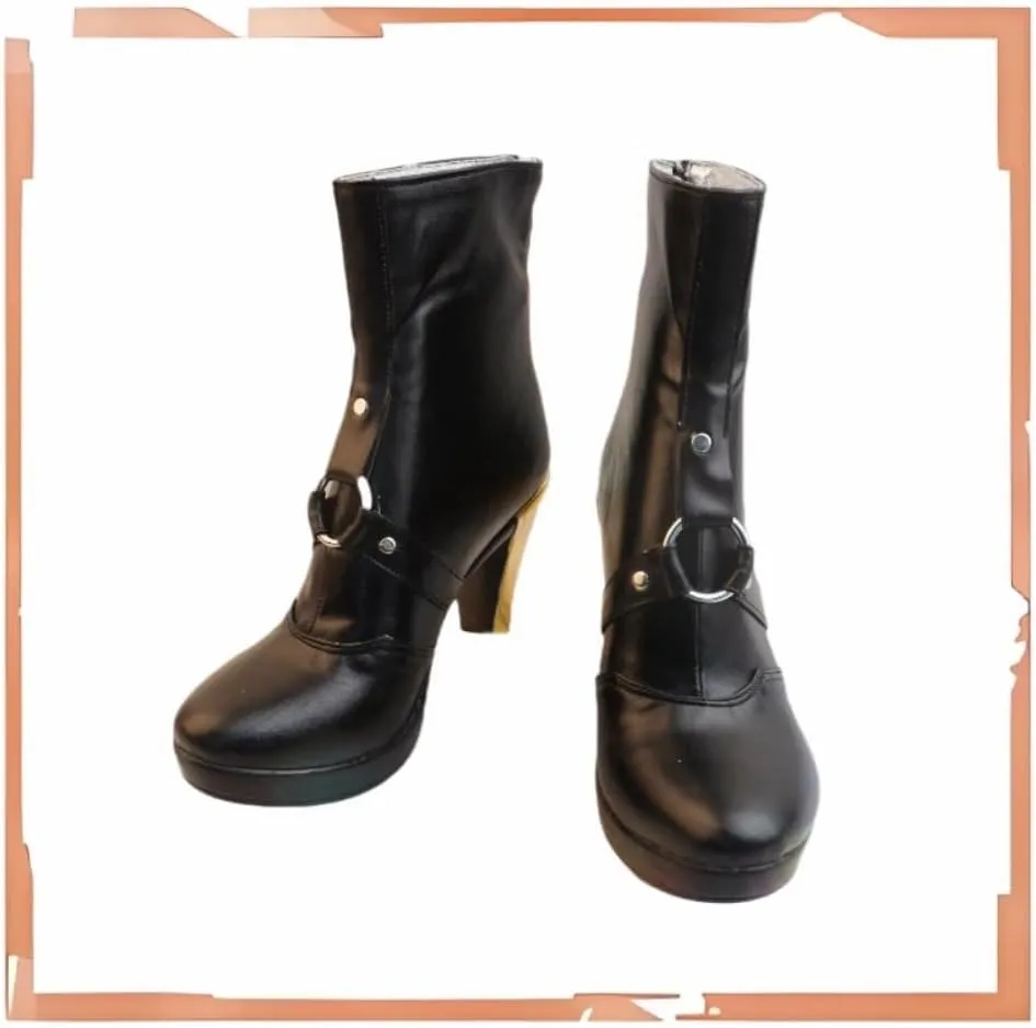 Feixiao Cosplay Shoes for Game Honkai: Star Rail Cos High Heel Halloween Women Custom Made Anime
