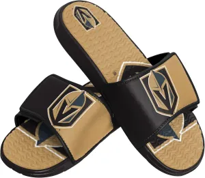 FOCO Men's NHL Team Logo Athletic Sport Shower Flip Flop Sandals Gel Slides