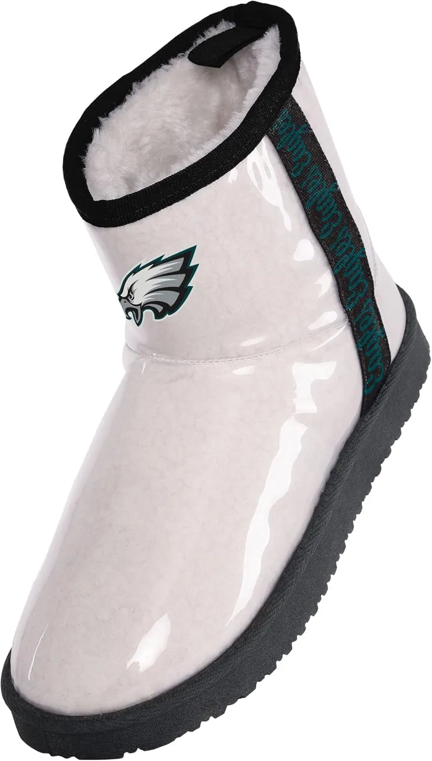FOCO NCAA Women's Team Sherpa Lined Rain Boots