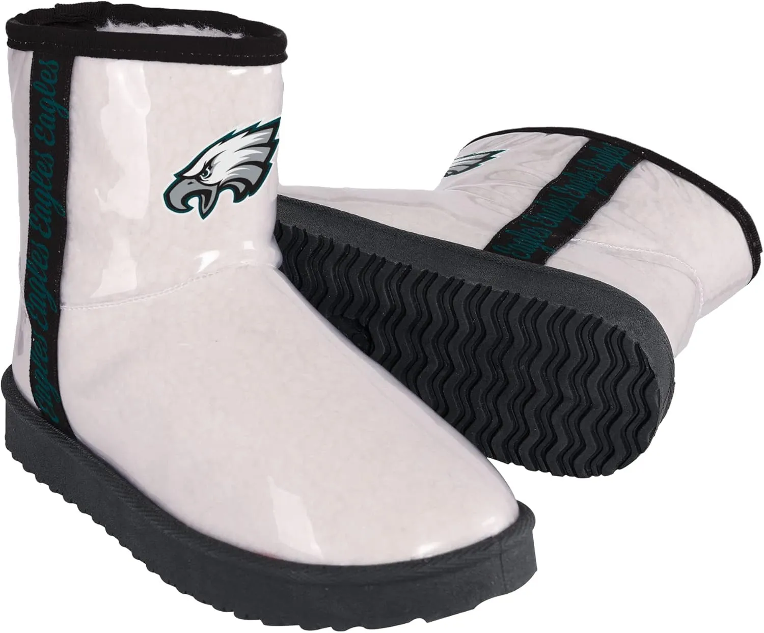 FOCO NCAA Women's Team Sherpa Lined Rain Boots