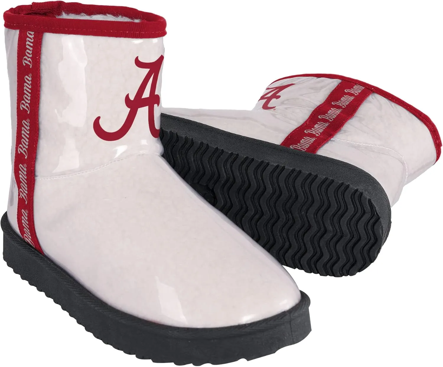 FOCO NCAA Women's Team Sherpa Lined Rain Boots