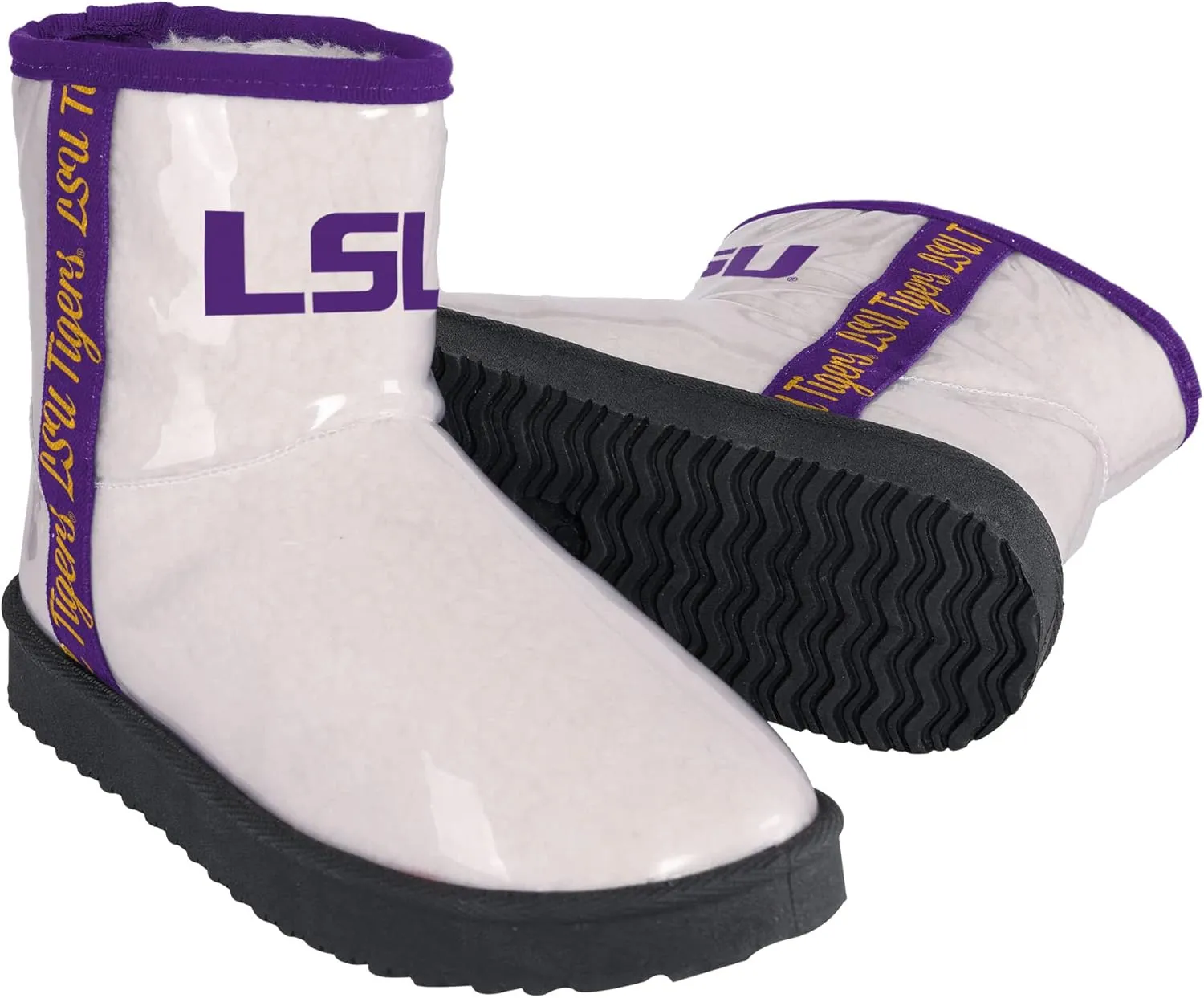 FOCO NCAA Women's Team Sherpa Lined Rain Boots