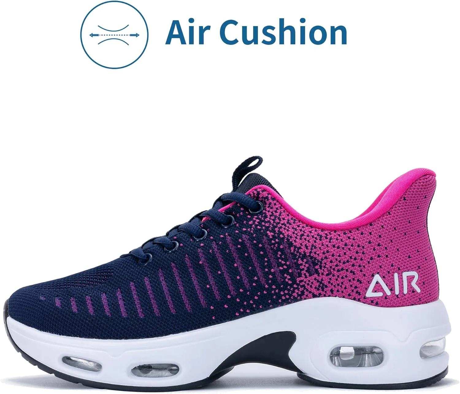 GANNOU Women’s Walking Shoes Air Athletic Tennis Breathable Running Sneakers for Gyms Workouts Jogging