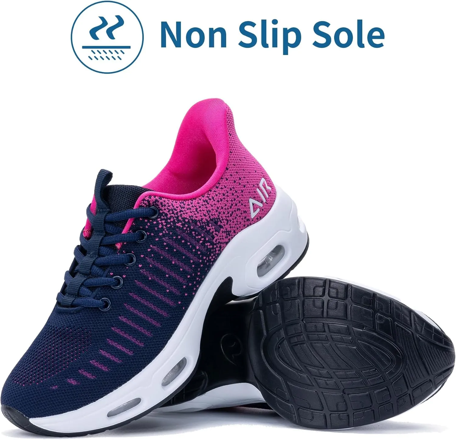 GANNOU Women’s Walking Shoes Air Athletic Tennis Breathable Running Sneakers for Gyms Workouts Jogging