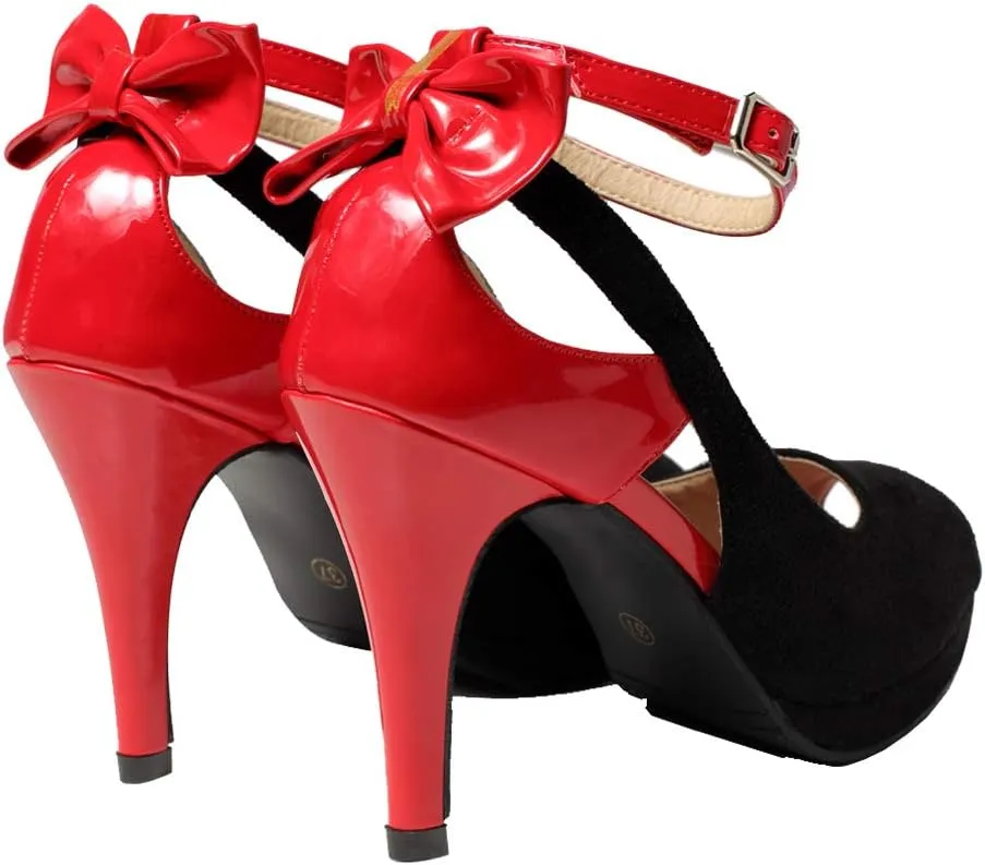getmorebeauty Women's High Heels Shoes Ankle Straps Dress Heeled Sandals