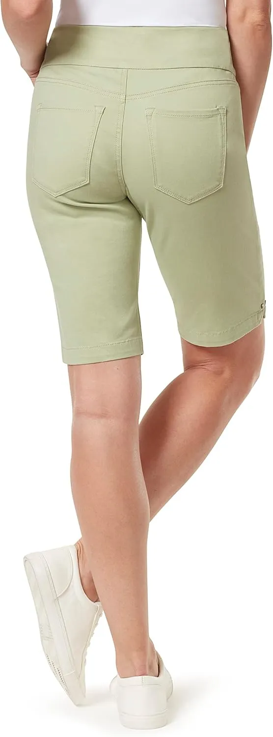 Gloria Vanderbilt Women's Amanda Pull on Bermuda Short