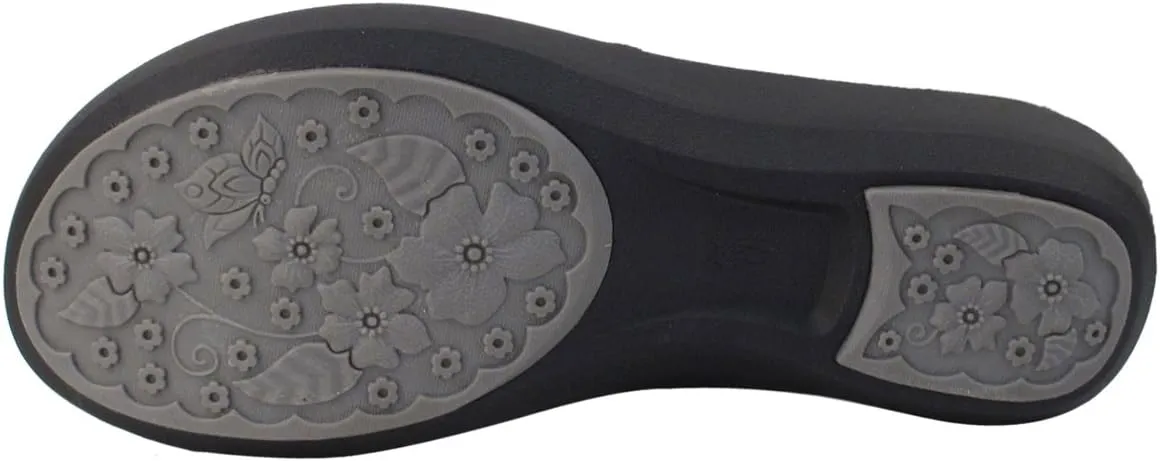 Gold Pigeon Shoes Platform Slide Sandals & Flip Flops for Women, Comfort Padded Foam Cushion