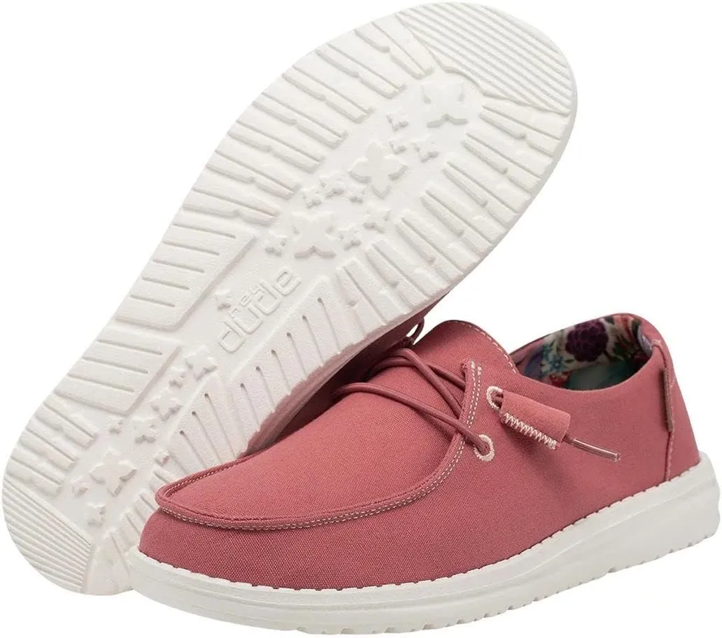 Hey Dude Women's Lily Multiple Colors | Women’s Shoes | Women’s Lace Up Loafers | Comfortable & Light-Weight