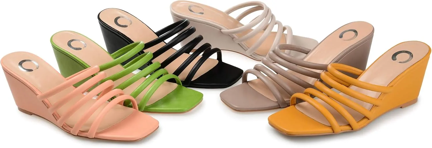 Journee Women's Rizie Wedge Sandals