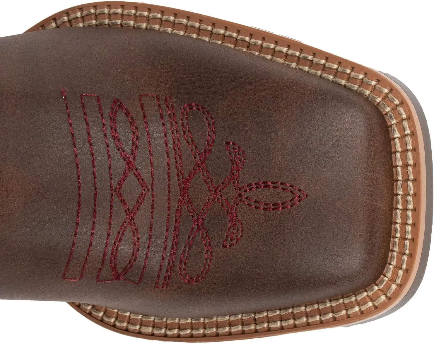 J's.o.l.e Fashion Cowboy Boots For Women Square Toe Wide Mid Calf Western Cowgirl Boots