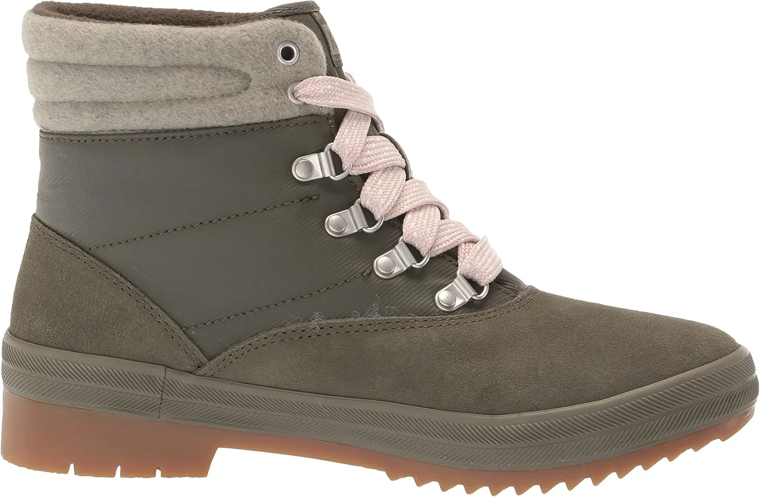 Keds Women's Camp Boot Suede Spalash Twill Velvet Rain