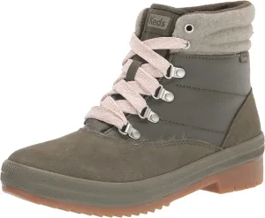 Keds Women's Camp Boot Suede Spalash Twill Velvet Rain