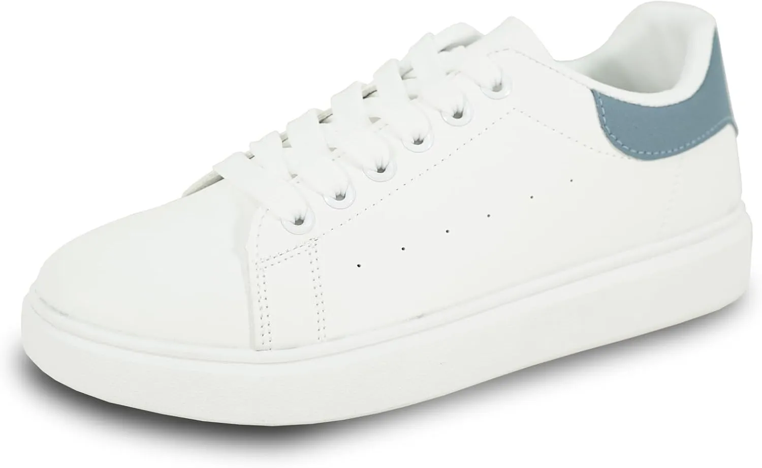 KOZI Women Comfort Platform Fashion Sneaker Wedge Oxford Lace-up Shoe MG Collection with Removable Insole