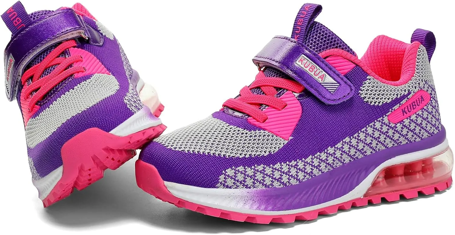 KUBUA Kids Sneakers for Boys Girls Running Shoes Sport Toddler Tennis Shoes