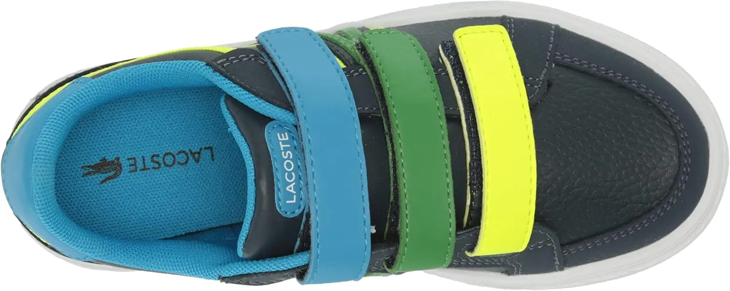 Lacoste Kids' L001 Colorblock Sneaker
