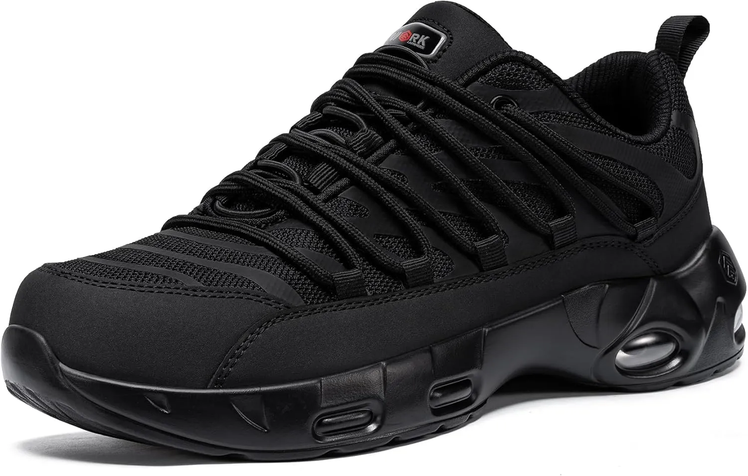 LARNMERN Steel Toe Shoes for Men Lightweight Safety Shoes Work Air Cushion Construction Zapatos Punta de Acero para Hombres