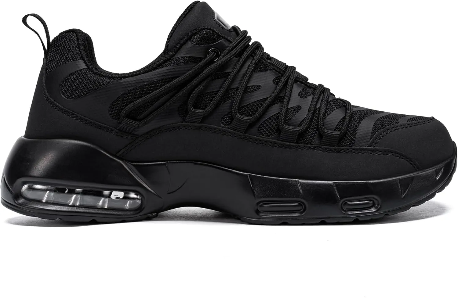 LARNMERN Steel Toe Shoes for Men Lightweight Safety Shoes Work Air Cushion Construction Zapatos Punta de Acero para Hombres