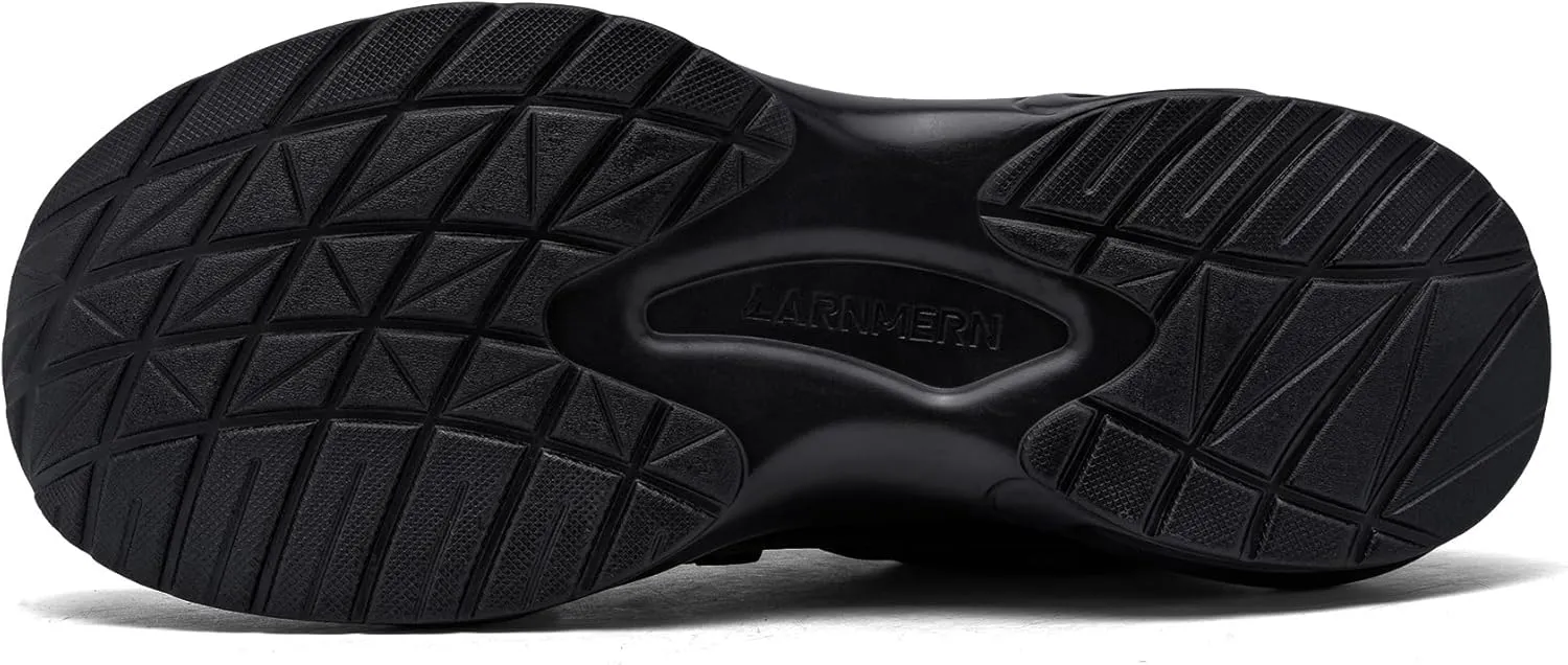 LARNMERN Steel Toe Shoes for Men Lightweight Safety Shoes Work Air Cushion Construction Zapatos Punta de Acero para Hombres