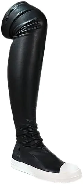 Liliana Footwear Women's Thigh High Sneaker, WANNABE-1