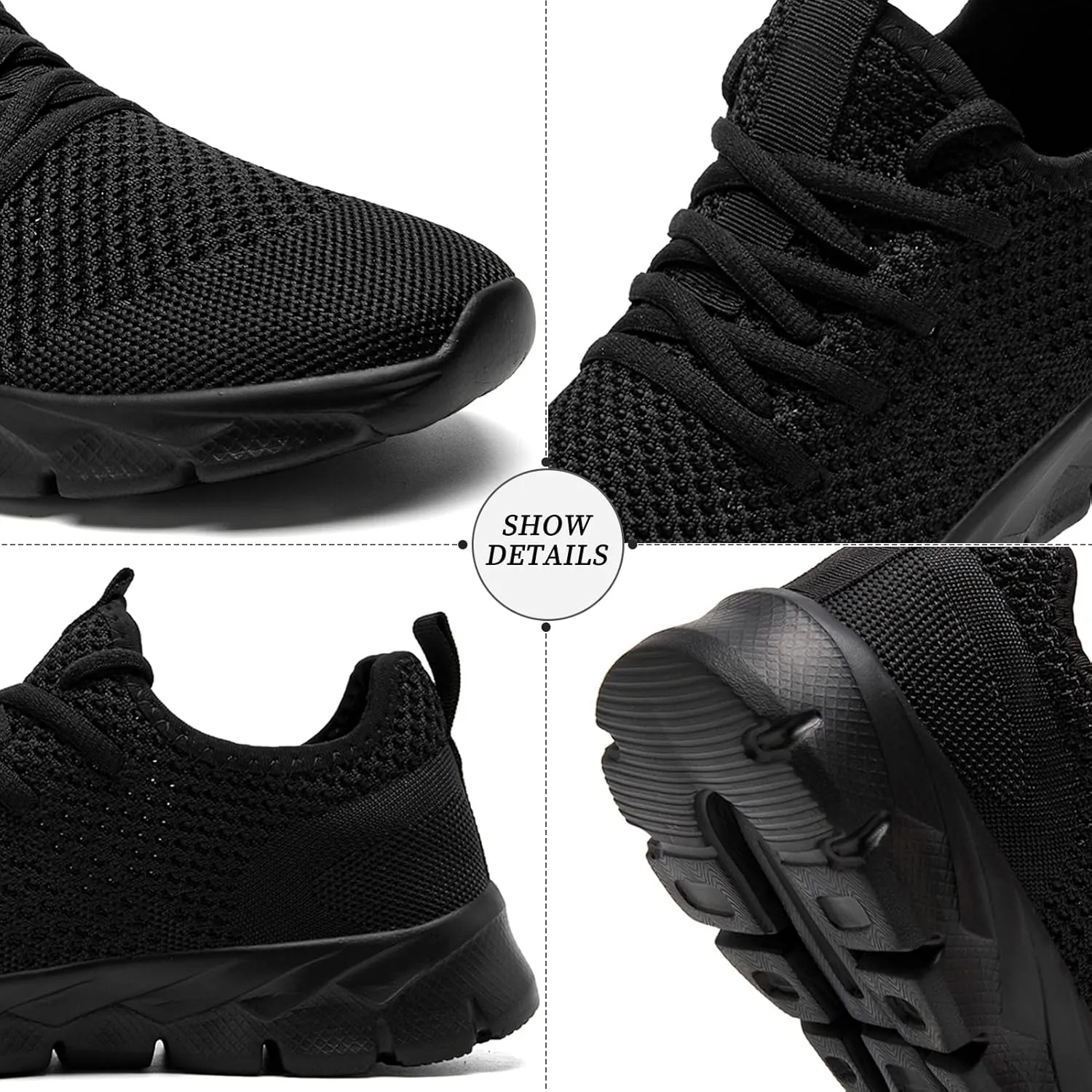 Linenghs Womens Tennis Shoes Running Sneakers Lightweight Breathable Gym Workout Fashion Sport Mesh Slip On Walking Shoes