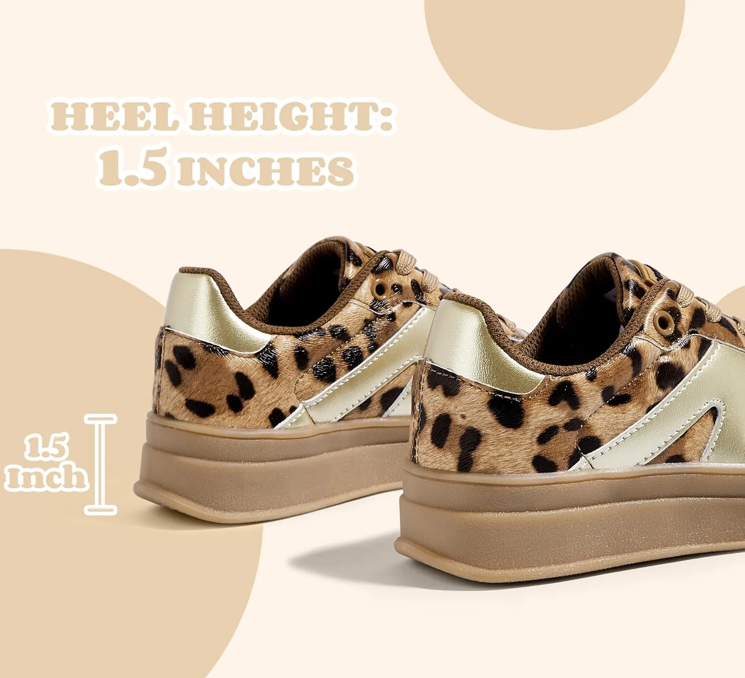 LUCKY STEP Boys Girls Platform Sneakers Fashion Casual Non Slip Walking Shoes Classic Retro Tennis Sneaker for Big Kids