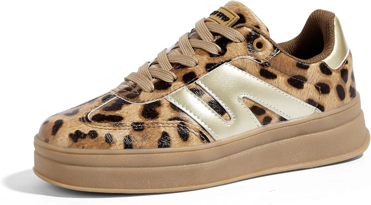 LUCKY STEP Boys Girls Platform Sneakers Fashion Casual Non Slip Walking Shoes Classic Retro Tennis Sneaker for Big Kids