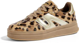 LUCKY STEP Boys Girls Platform Sneakers Fashion Casual Non Slip Walking Shoes Classic Retro Tennis Sneaker for Big Kids