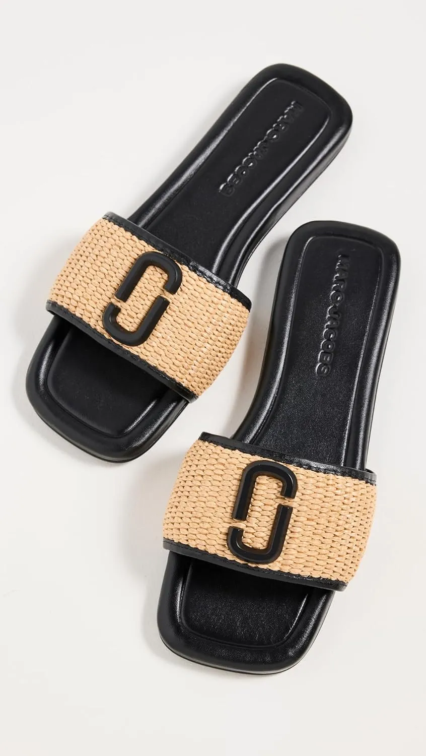 Marc Jacobs Women's The J Marc Raffia Sandals