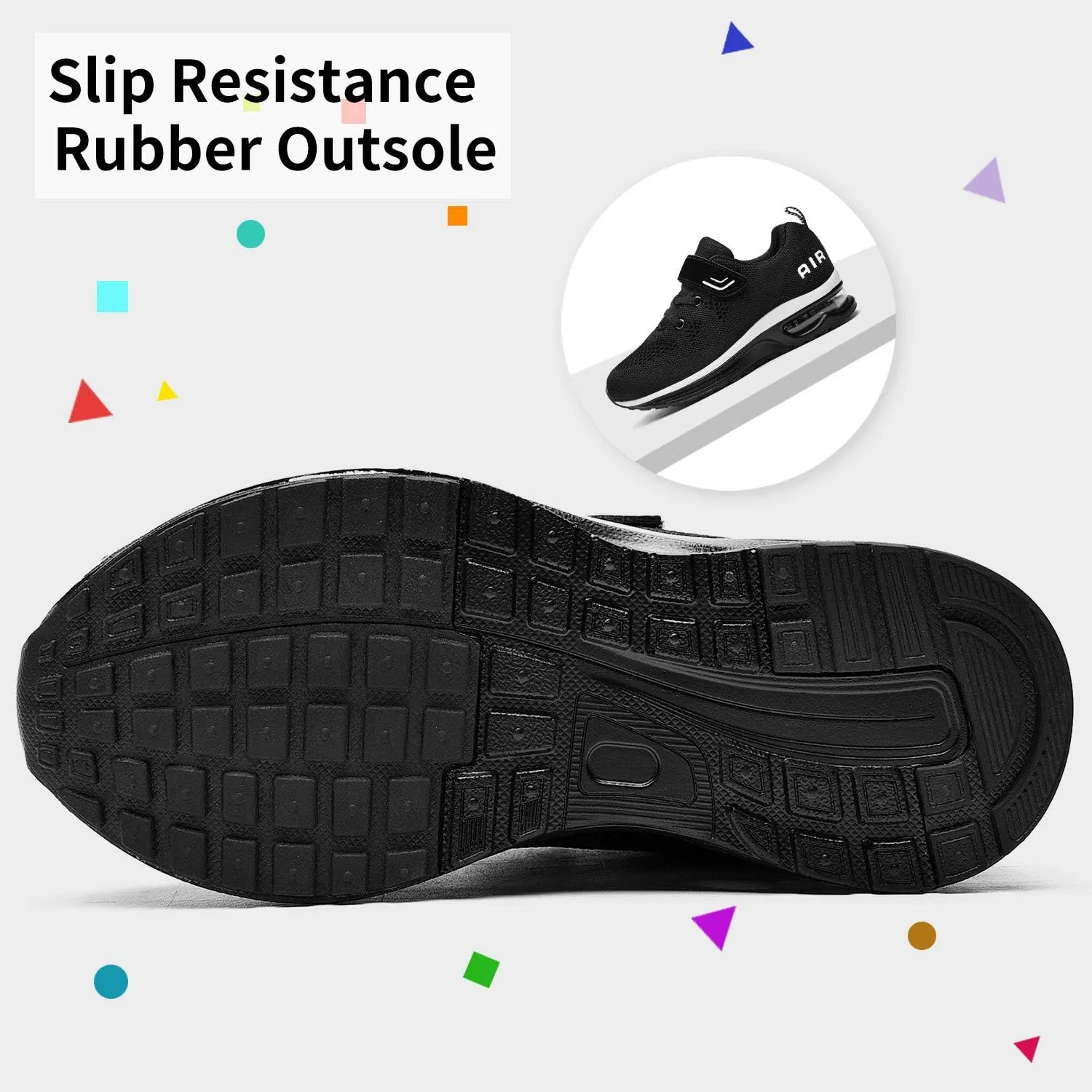 MEHOTO Kid Air Tennis Running Shoes, Athletic Walking Jogging Sport Lightweight Breathable Sneakers for Boys Girls