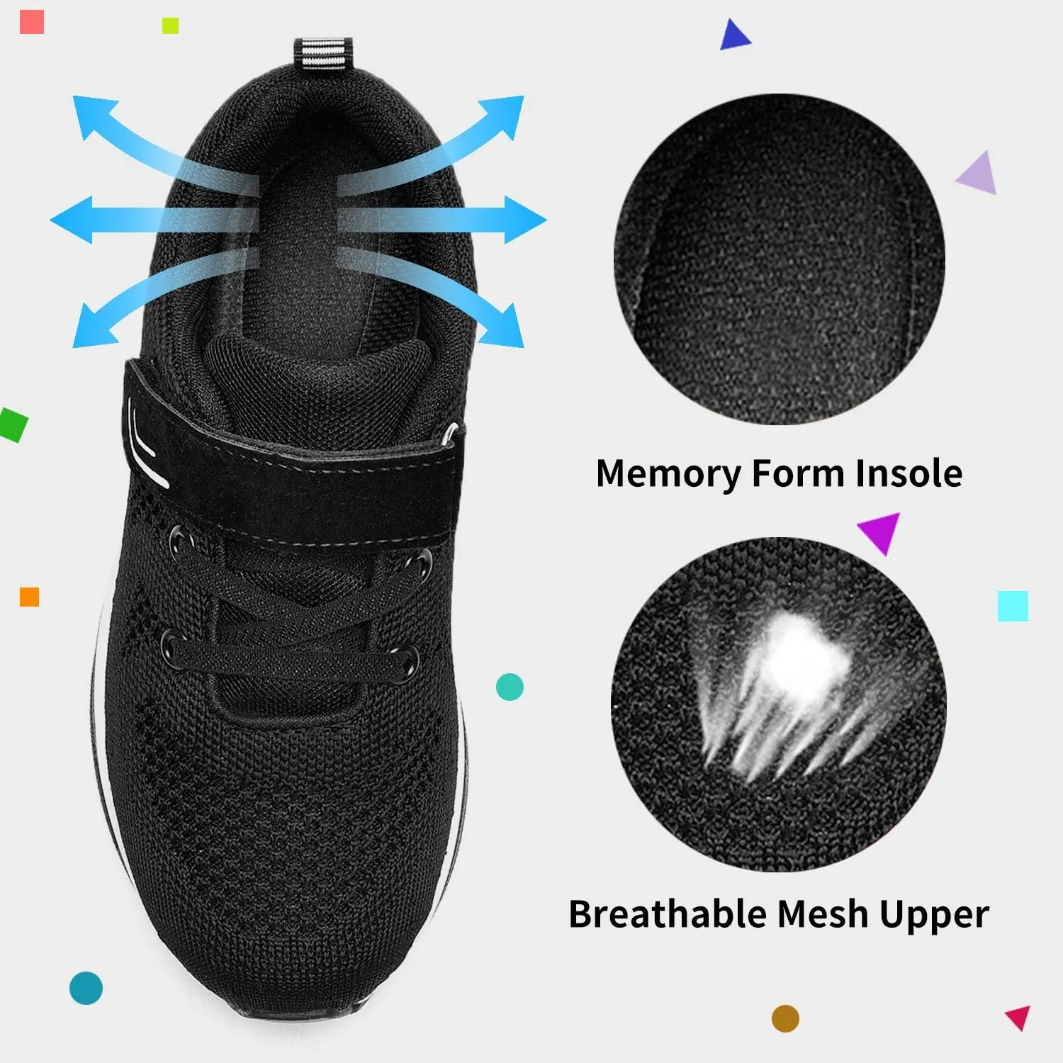 MEHOTO Kid Air Tennis Running Shoes, Athletic Walking Jogging Sport Lightweight Breathable Sneakers for Boys Girls
