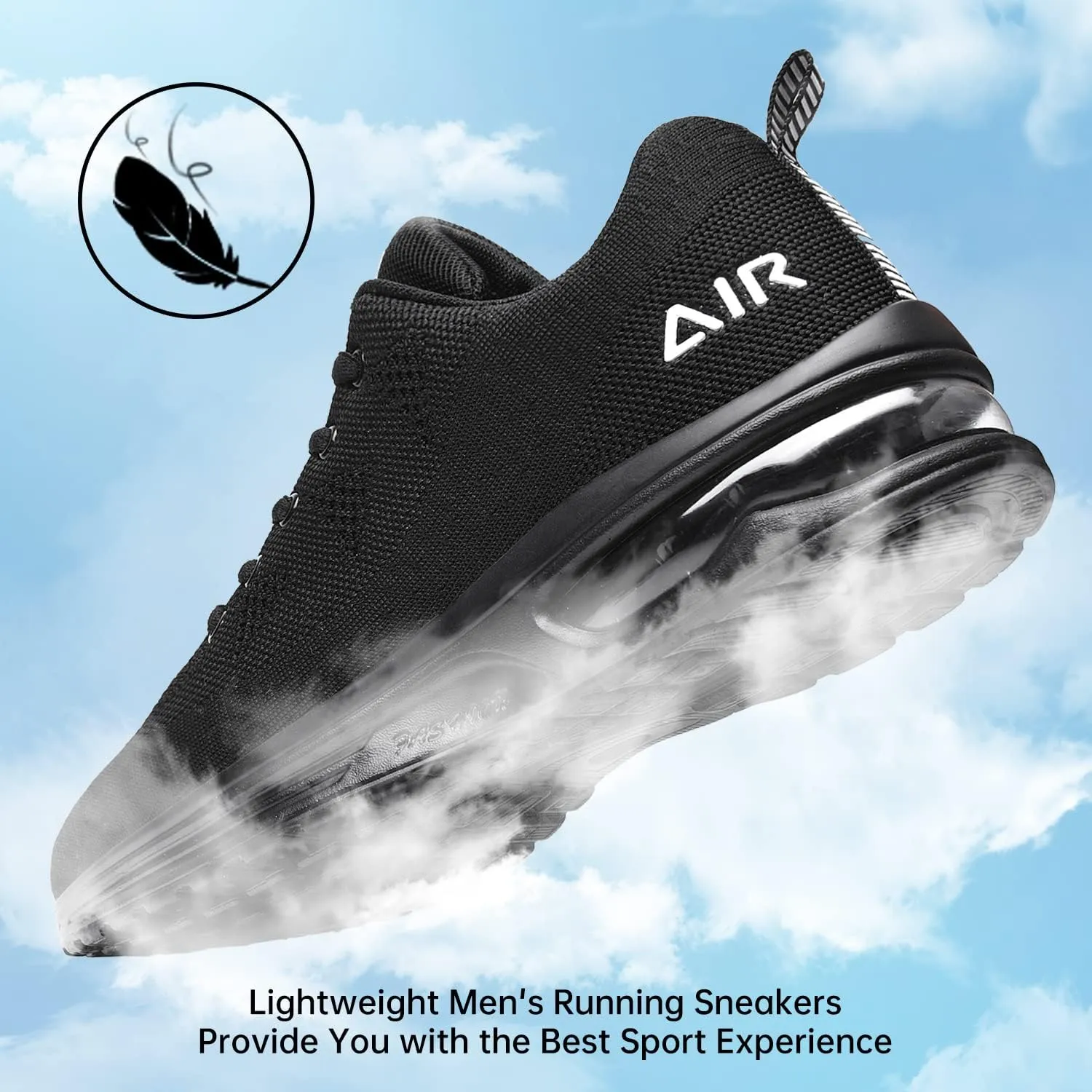 MEHOTO Mens Air Running Sneakers, Men Sport Jogging Fitness Gym Walking Lightweight Athletic Shoes