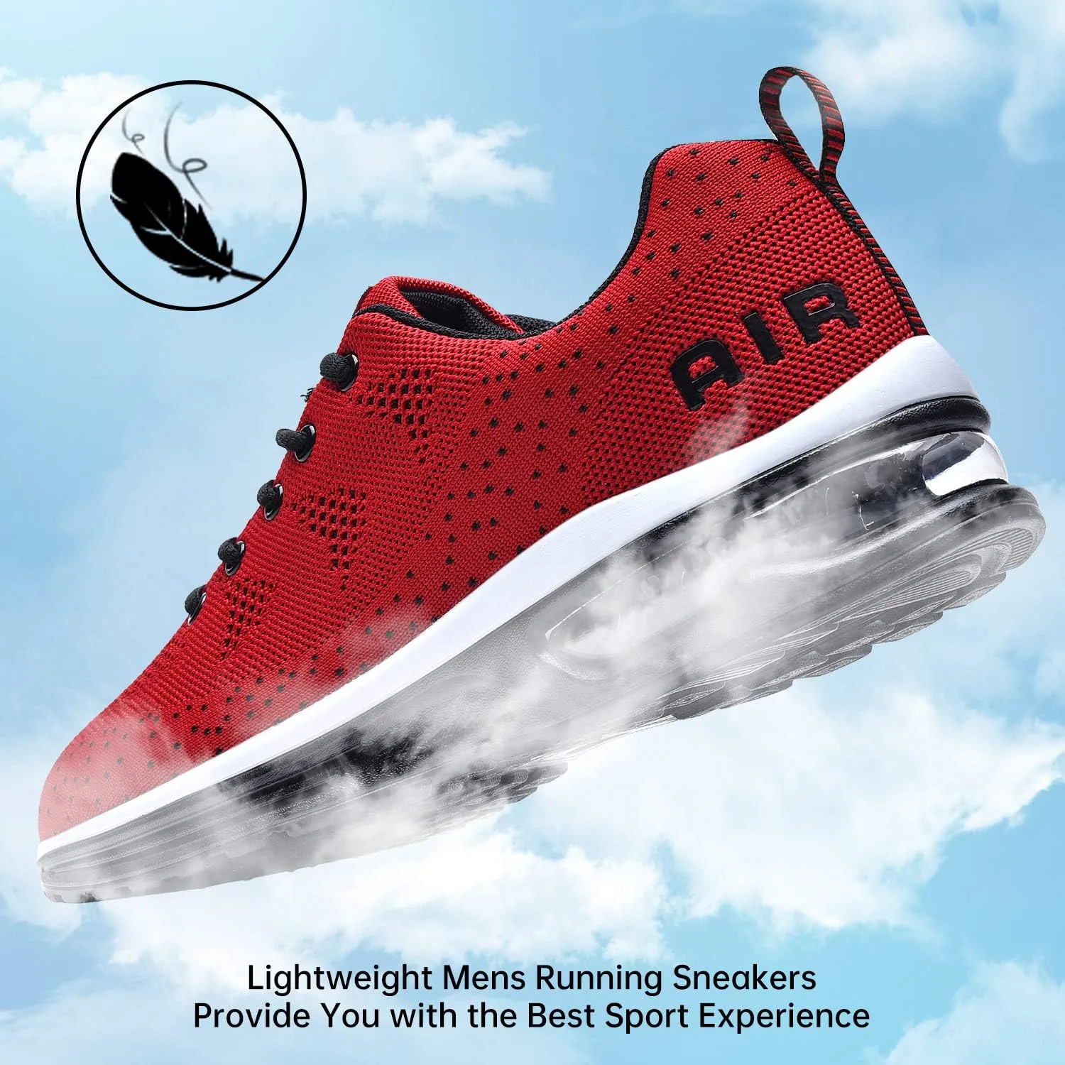 MEHOTO Mens Air Running Sneakers, Men Sport Jogging Fitness Gym Walking Lightweight Athletic Shoes