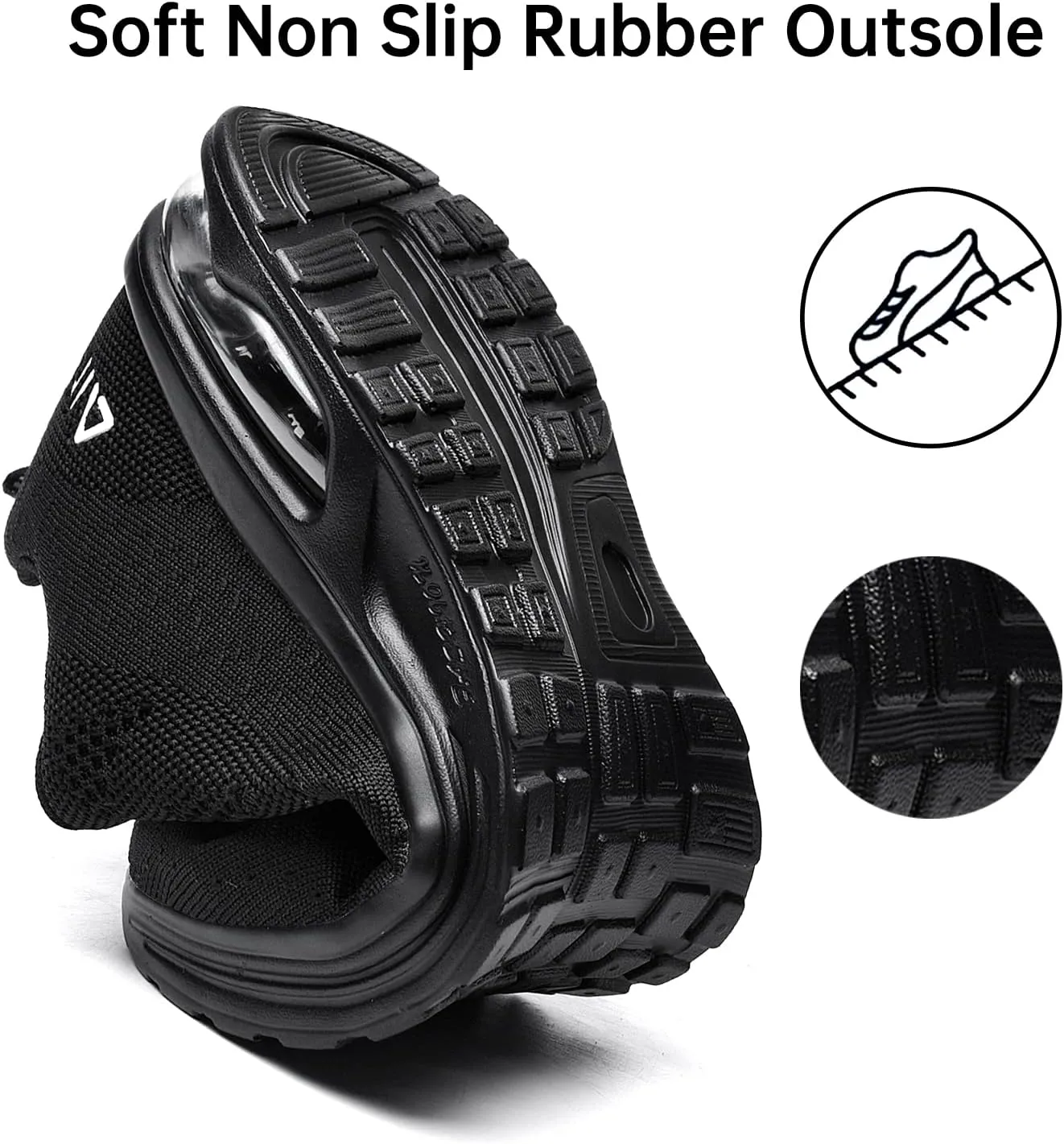 MEHOTO Mens Air Running Sneakers, Men Sport Jogging Fitness Gym Walking Lightweight Athletic Shoes