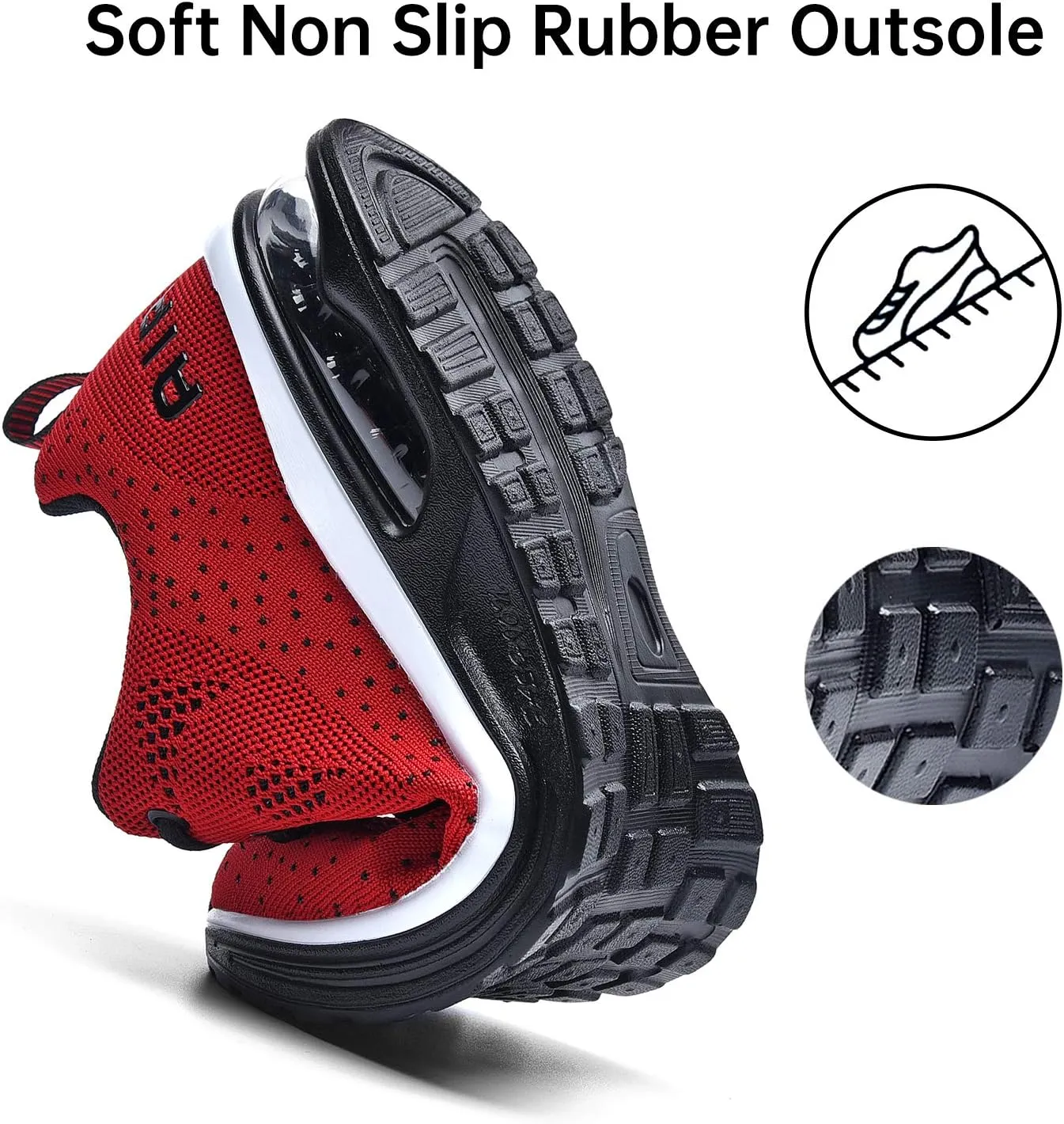 MEHOTO Mens Air Running Sneakers, Men Sport Jogging Fitness Gym Walking Lightweight Athletic Shoes