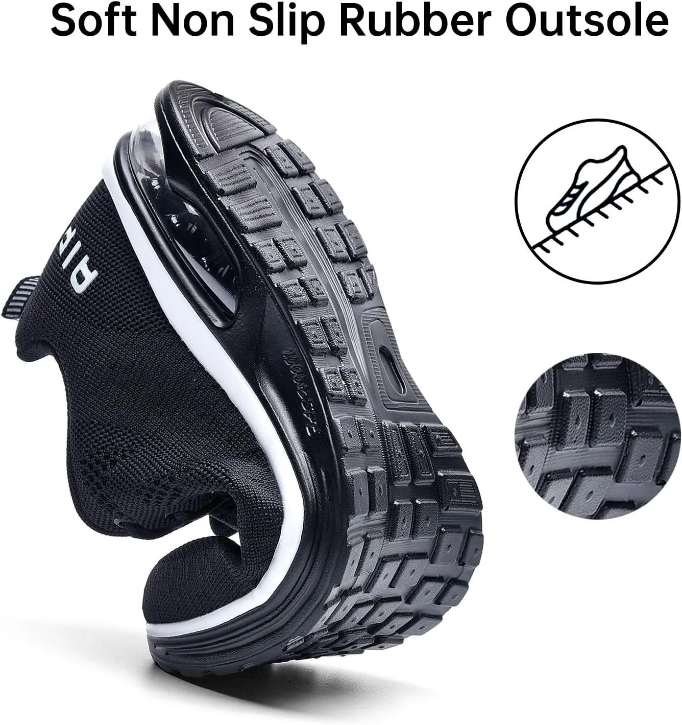 MEHOTO Mens Air Running Sneakers, Men Sport Jogging Fitness Gym Walking Lightweight Athletic Shoes