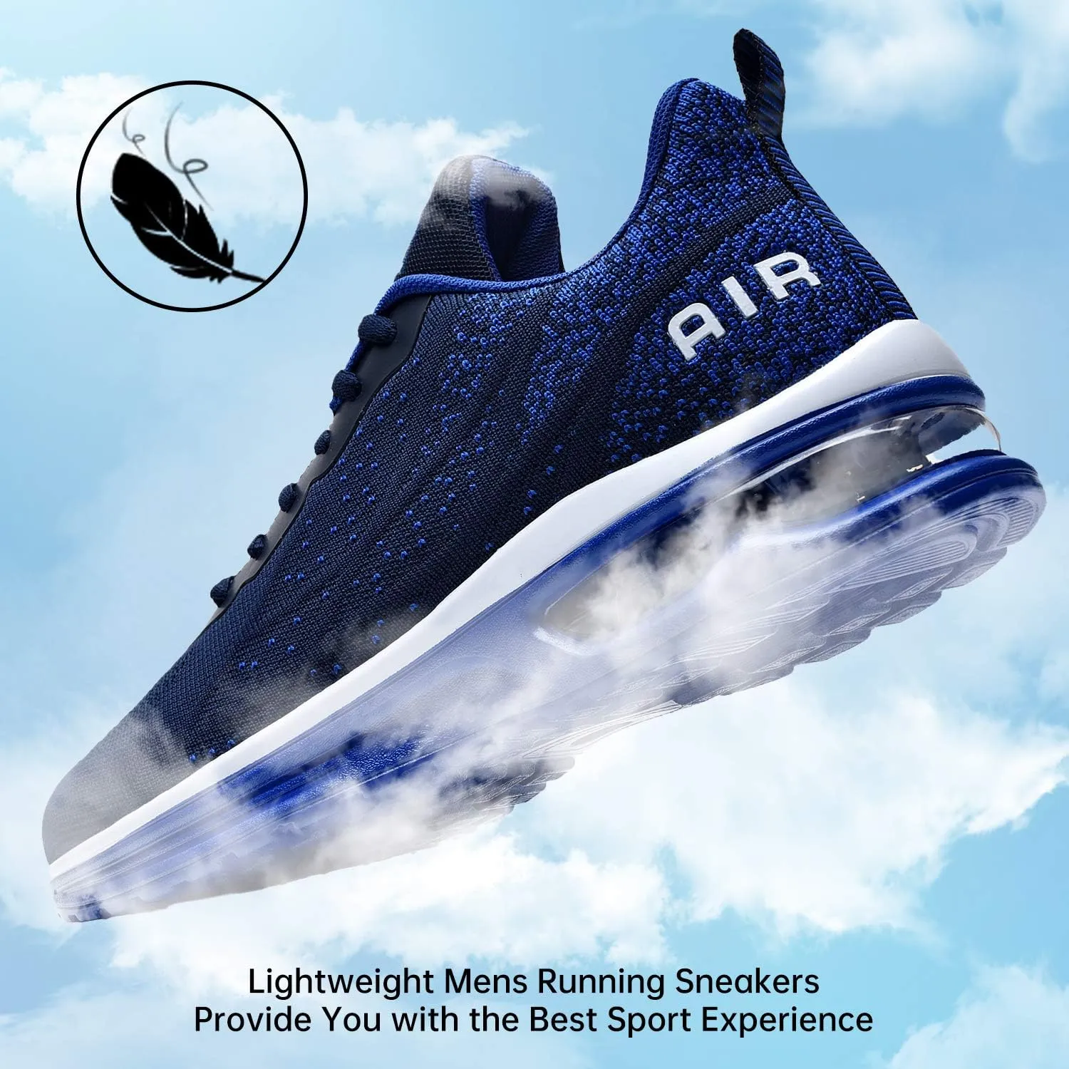 MEHOTO Mens Air Running Sneakers, Men Sport Jogging Fitness Gym Walking Lightweight Athletic Shoes