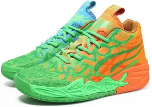 Men's Basketball Shoes Anti Slip Wear-Resistant Shock-Absorbing Breathable Multi-Directional Grip Sports Training Boots