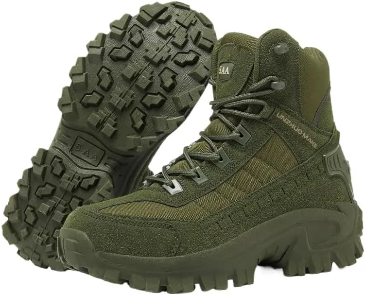 Men's Large Size Outdoor Jungle Hiking Boots, Desert Waterproof Tactical Hiking Shoes