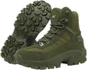 Men's Large Size Outdoor Jungle Hiking Boots, Desert Waterproof Tactical Hiking Shoes