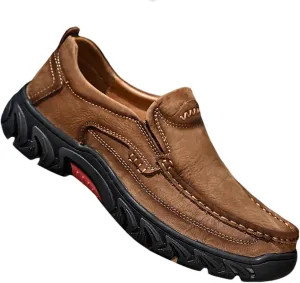 Mens Loafers Slip on Casual Hiking Shoes Outdoor Fashion Walking Shoes Autumn Spring