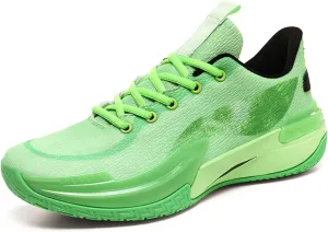 Men's Professional Basketball Shoes Breathable Mesh Sneakers Indoor and Outdoor Non-Slip Training Running Shoes Women's Fashion Sports Tennis Basketball Shoes