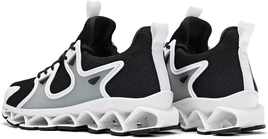 Mens Running Shoes Blade Fashion Sneakers Casual Slip on Tennis Walking Athletic Sport Trainers Zapatillas para Hombre