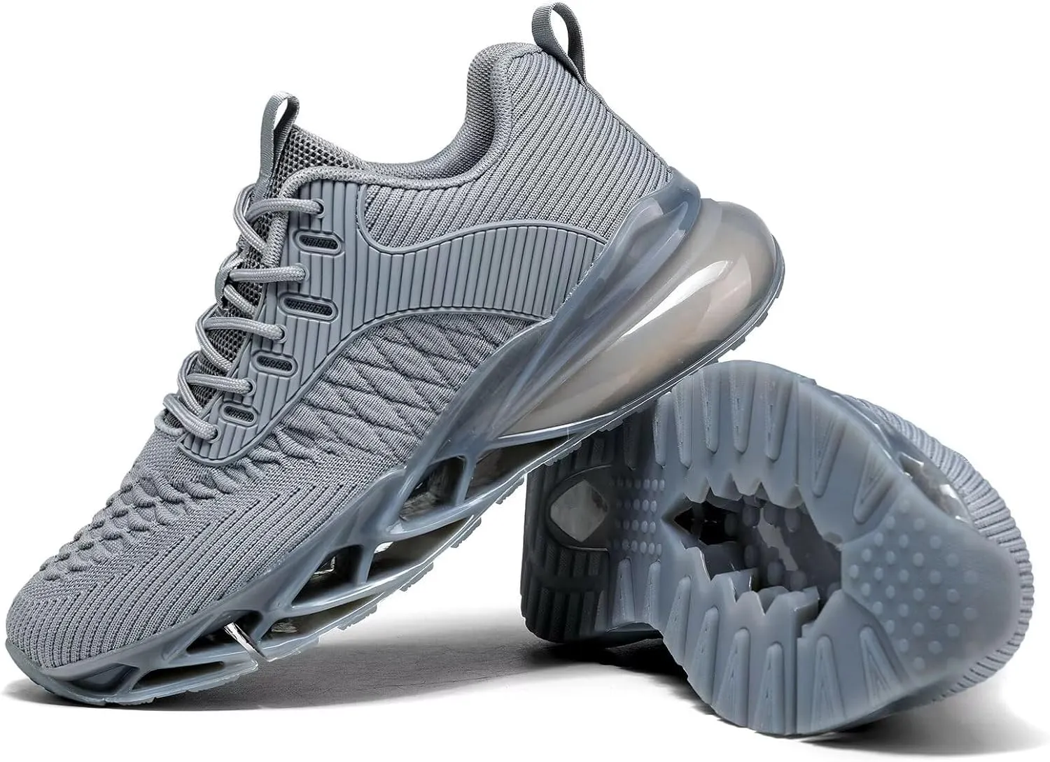 Men's Running Shoes Blade Tennis Walking Fashion Sneakers Breathable Non Slip Gym Sports Work Trainers