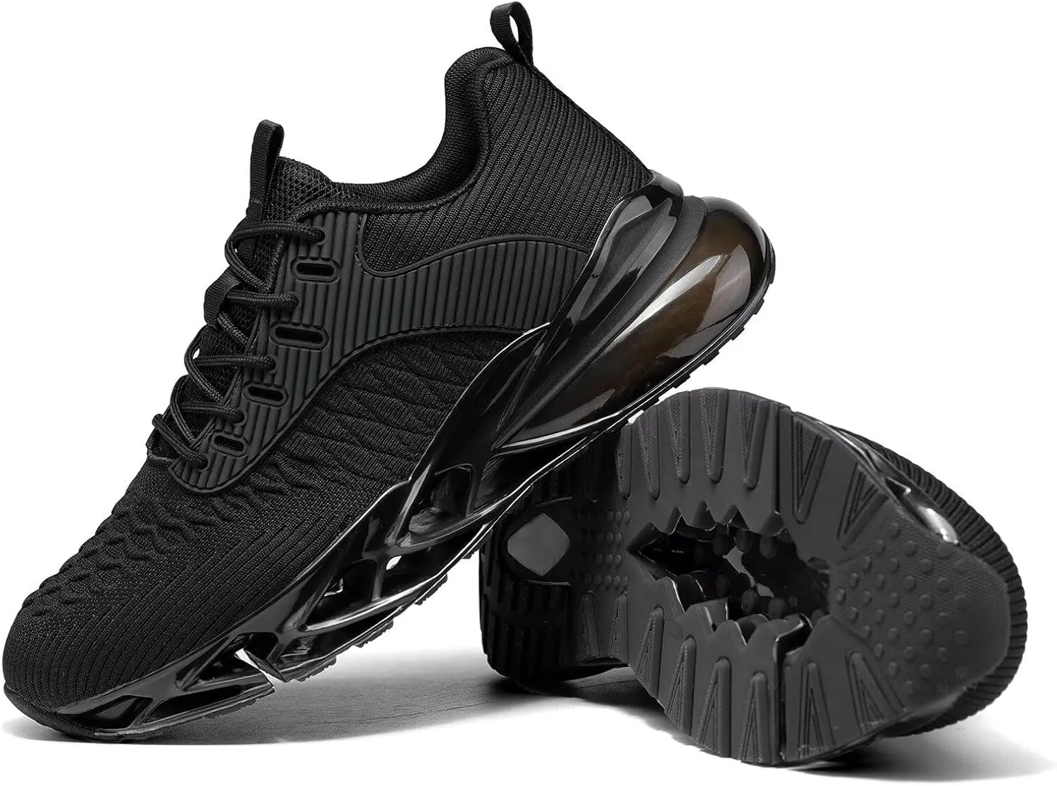 Men's Running Shoes Blade Tennis Walking Fashion Sneakers Breathable Non Slip Gym Sports Work Trainers