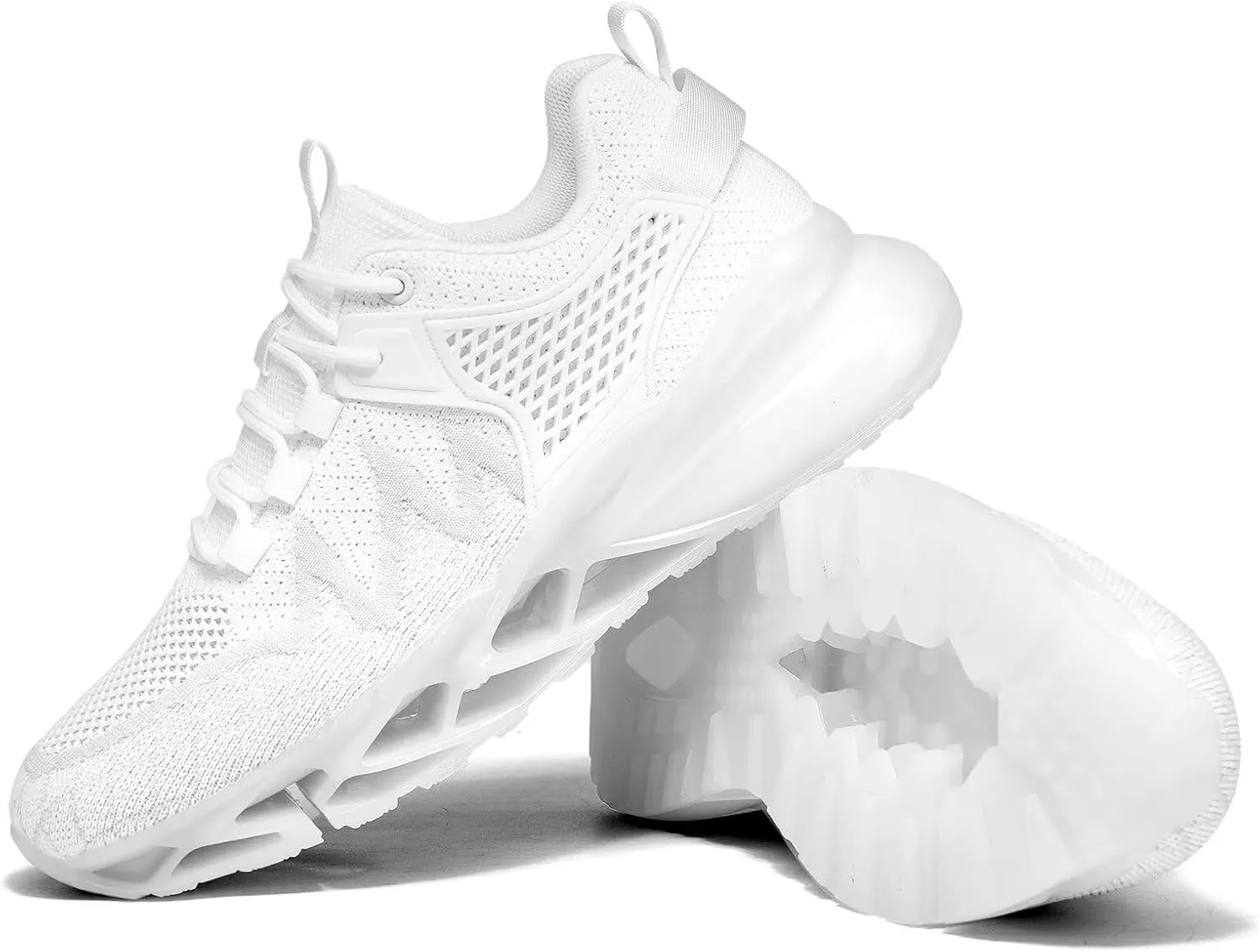 Men's Running Shoes Blade Tennis Walking Fashion Sneakers Breathable Non Slip Gym Sports Work Trainers