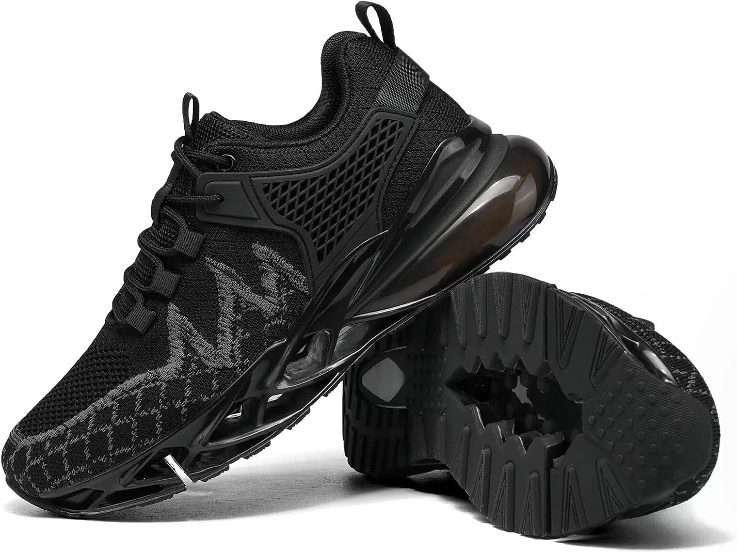 Men's Running Shoes Blade Tennis Walking Fashion Sneakers Breathable Non Slip Gym Sports Work Trainers