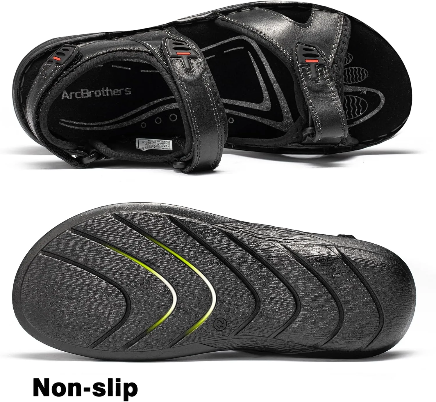 Men's Sandals Non-slip Water Sandals Comfortable Sport Sandals Open Toe Casual Beach Sandals